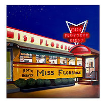 Painting of Miss Florence Diner