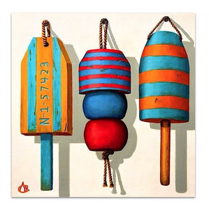 painting of buoys