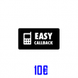 EASYCALLBACK  10 EURO