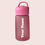 Thumbnail: Pink Push Button Water Bottle - 520ML