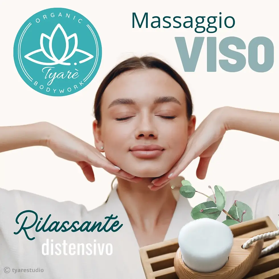 Massaggio viso rilassante distensivo