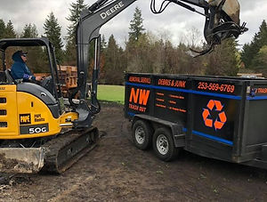 Demolition services, construction clean up