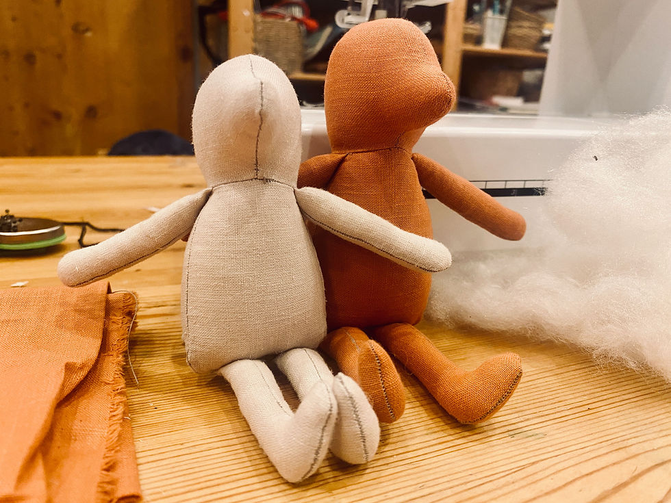 Dikmeye çalıştığım geyik figürler.