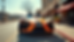 Eye-level view of a Polaris Slingshot parked near the San Antonio River Walk