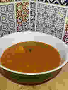 Vegan Curried Sweet Potato Soup