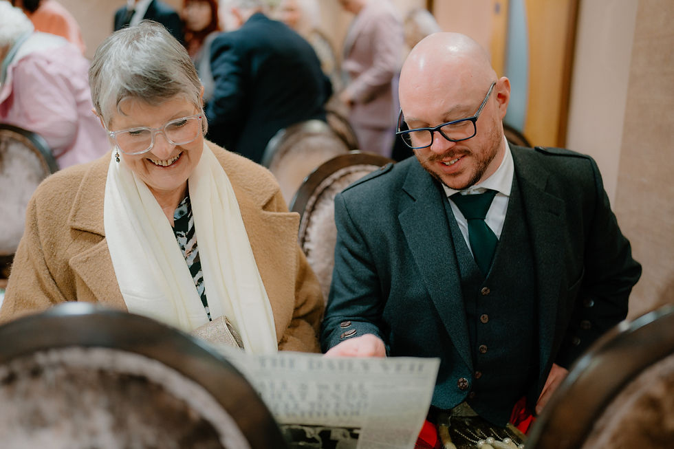 Wedding newspapers: the ultimate wedding guest pleaser ♥️