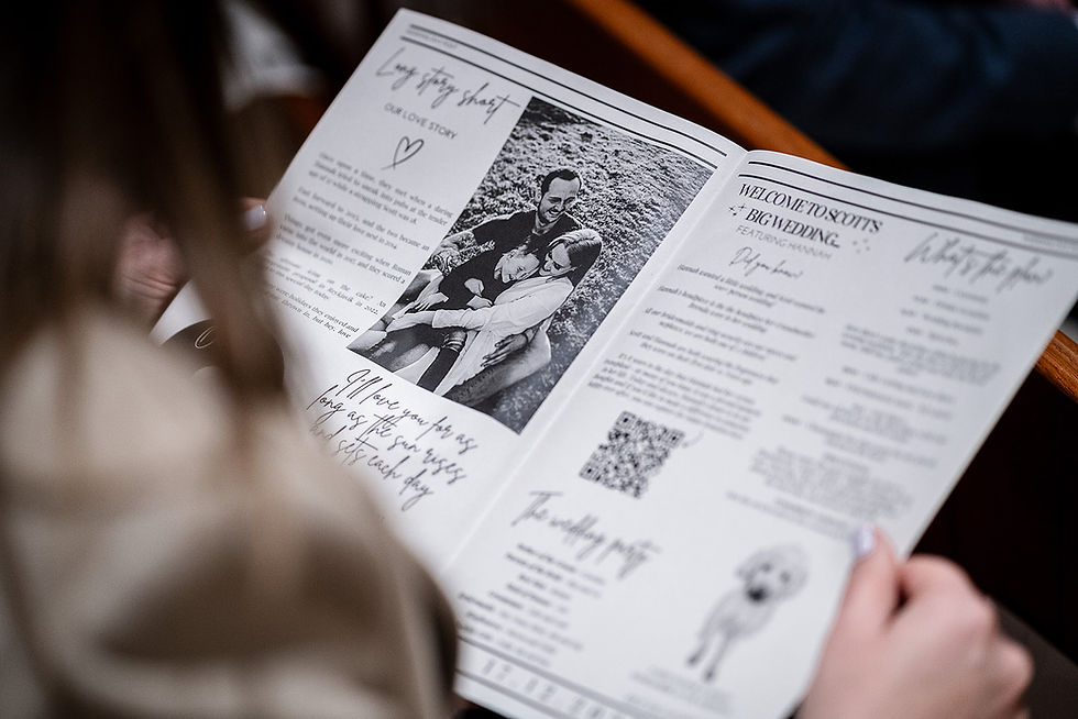 Thumbnail: Wedding Day Newspapers