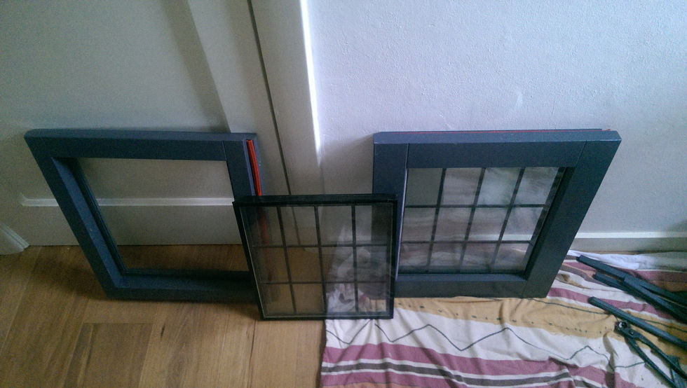 Nieuw te plaatsen ramen