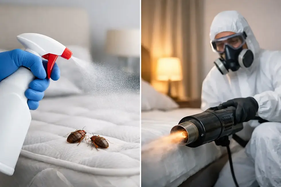 Bed Bug Sprays or Heat Treatment - What Works?