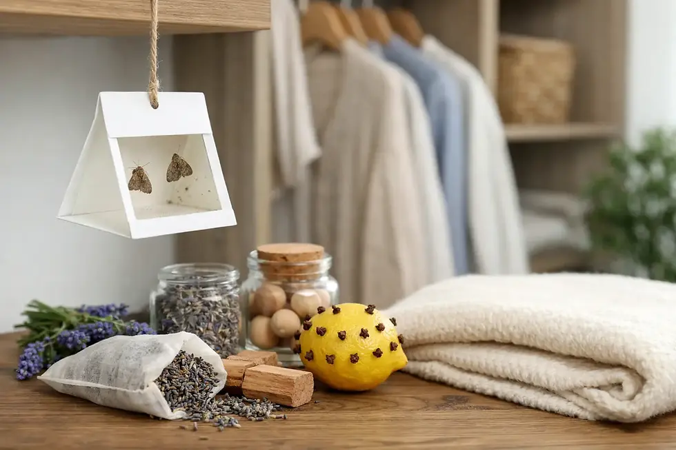 How to Treat Moths Without Chemicals at Home