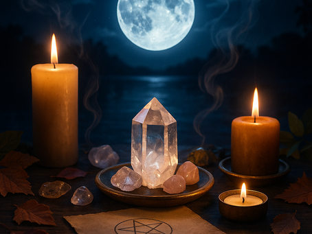 Vollmondzauber für Klarheit & Manifestation – Magie unter dem Licht des Mondes 🌕🔮✨