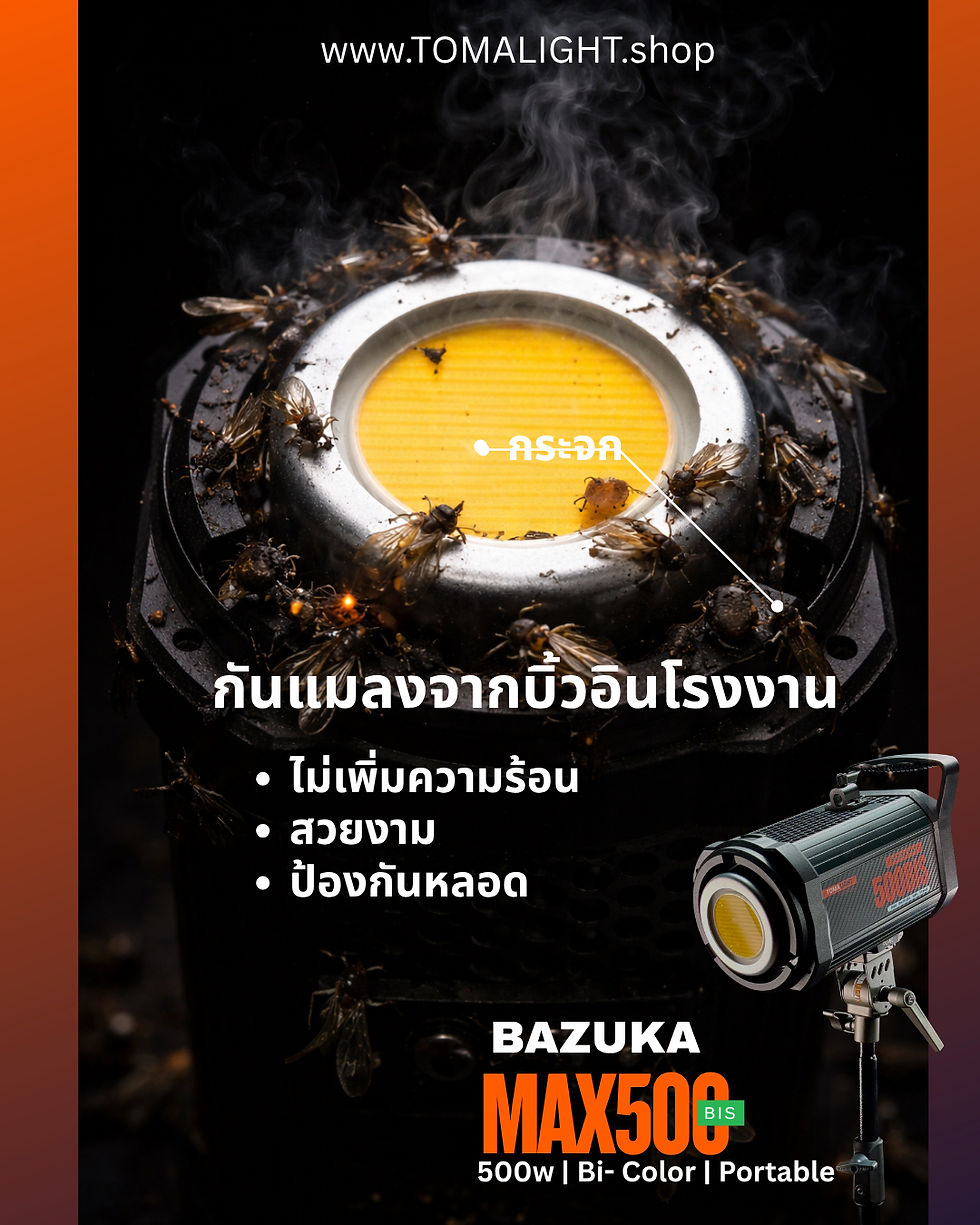 Thumbnail: BAZUKA MAX500BIS Bi-Color 60,000lux 