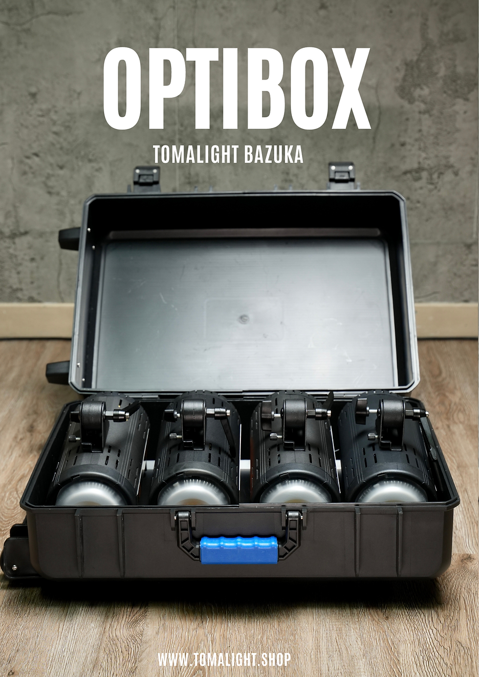 Thumbnail: Optibox เคสแข็งล้อลากขนาด 550*415*230