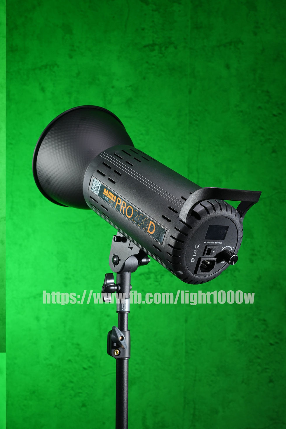 Thumbnail: Bazuka PRO200D สว่าง 21000lux แสงขาวใข้งานผ่านแอปได้ 