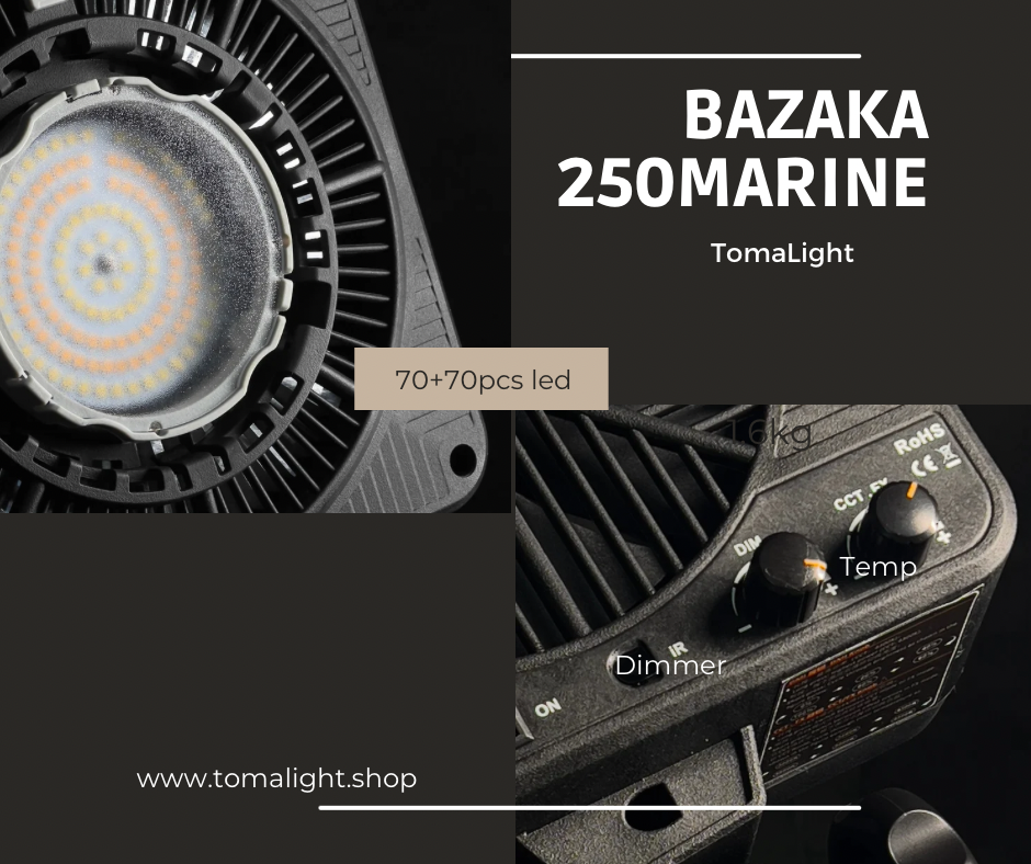 Thumbnail: Claymore UltraMarin250 สว่าง 16,000lux 3000-5600K