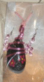 conjunto pendientes y colgante