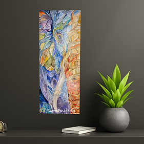 Inkumbulo Memory by Raven Foster Art, Whispers of Africa Solo Exhibition, Birmingham Engla