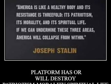 AMERICAN ACADEMIA RAN BY MARXIST A ENEMY OF "WE THE PEOPLE"