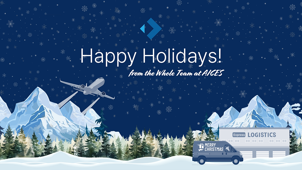 Happy Holidays from the Whole Team at AICES!