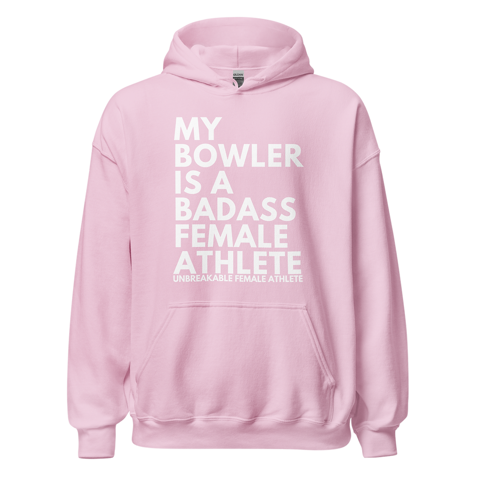 Miniatura: My Bowler is a Badass Female Athlete (Unisex Tee)