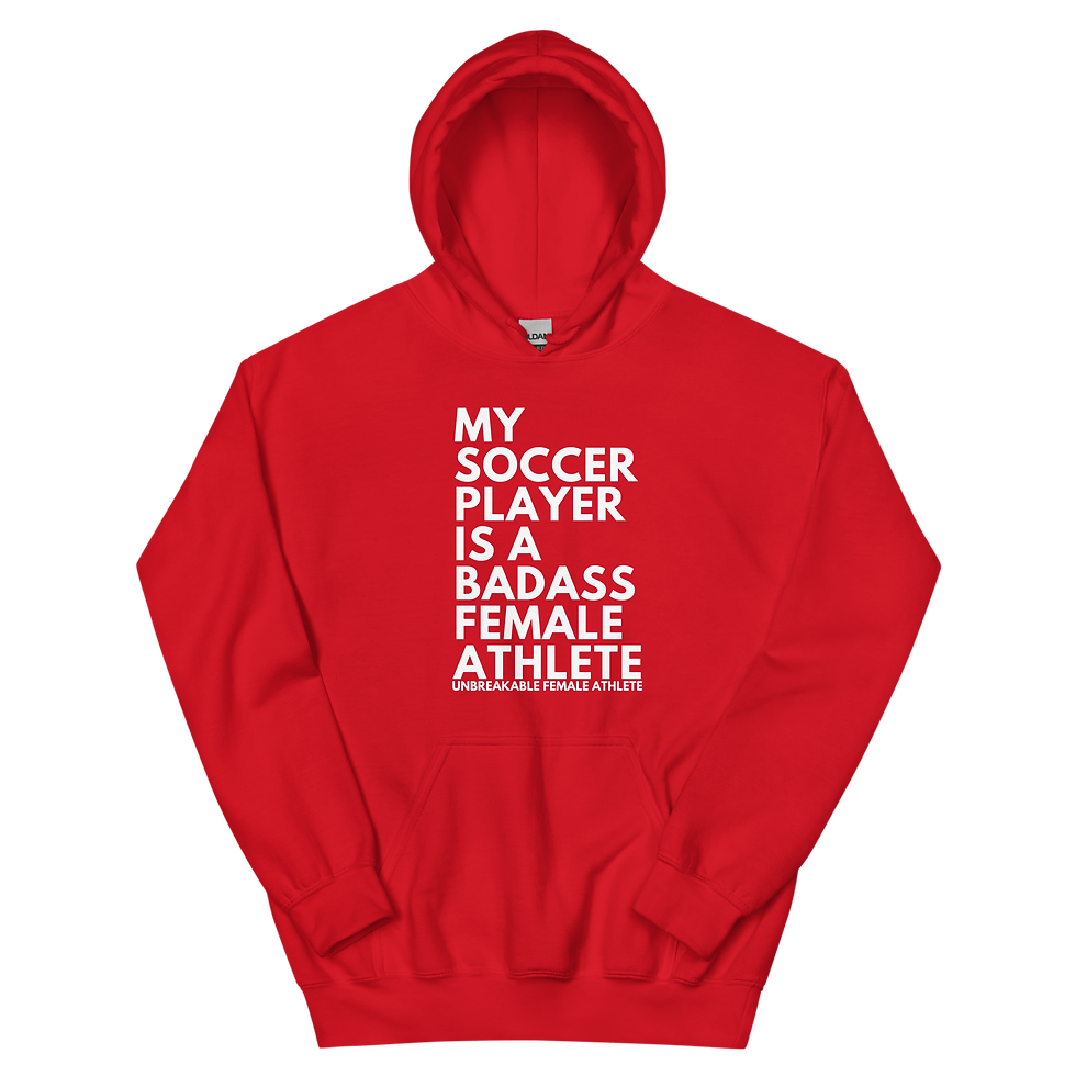 Thumbnail: Soccer Player Unisex Hoodie