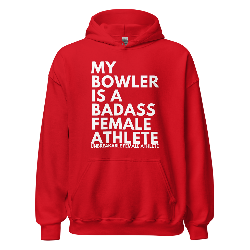 Thumbnail: My Bowler is a Badass Female Athlete (Unisex Tee)