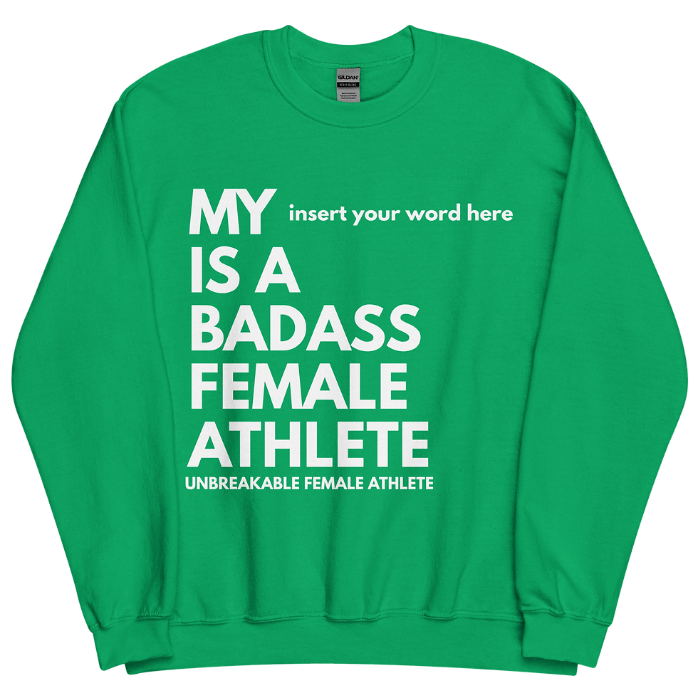 Thumbnail: Customize your own "Badass Female Athlete Tee"