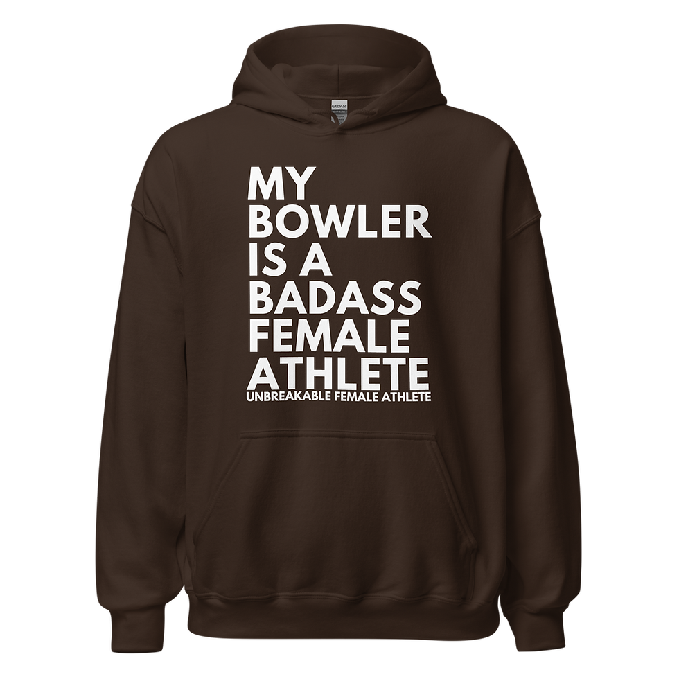 Thumbnail: My Bowler is a Badass Female Athlete (Unisex Tee)