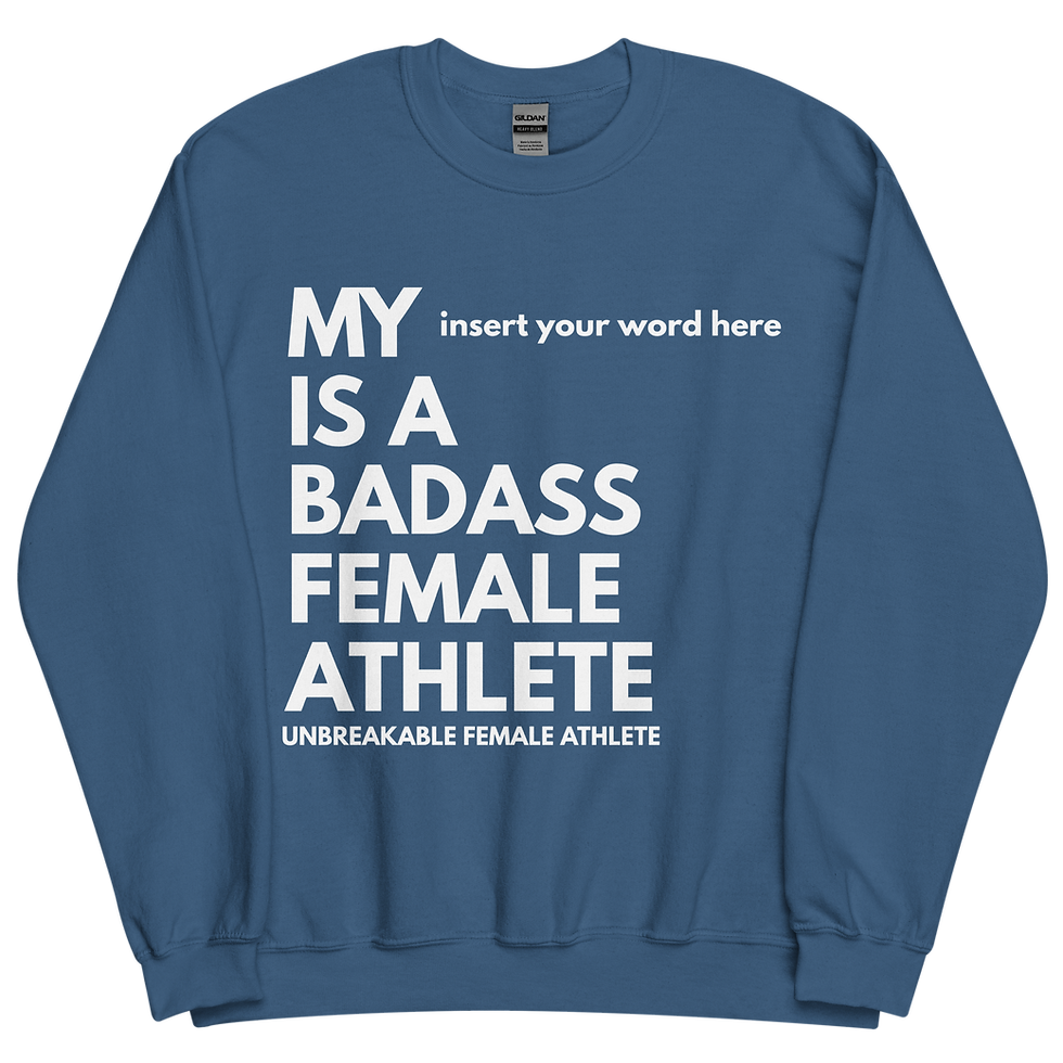 Thumbnail: Customize your own "Badass Female Athlete Tee"