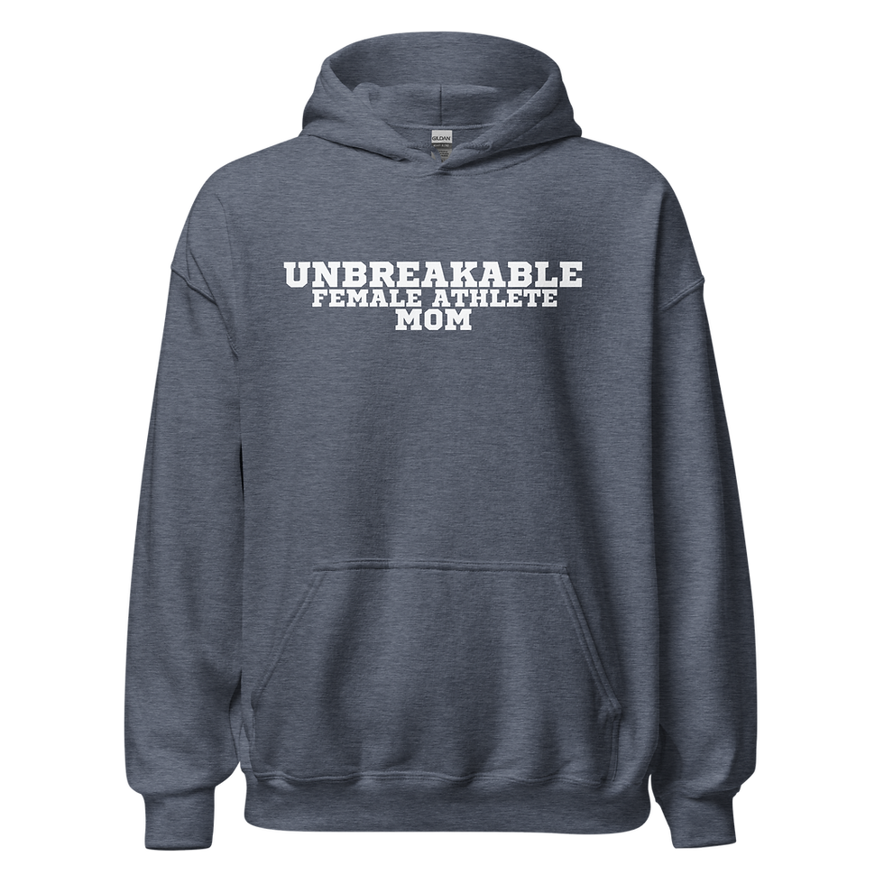 Thumbnail: Unbreakable Female Athlete Mom Hoodie