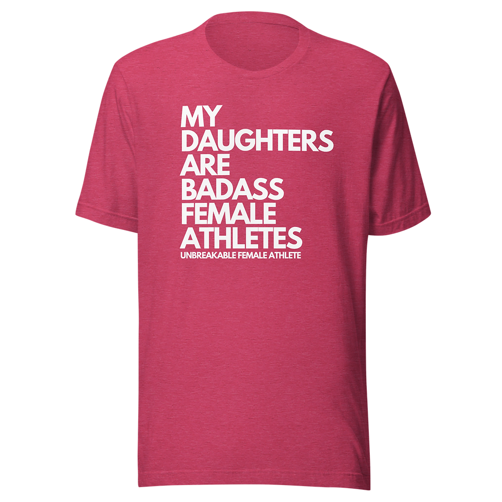 Miniatura: My Daughters are Badass Female Athletes Tee Shirt