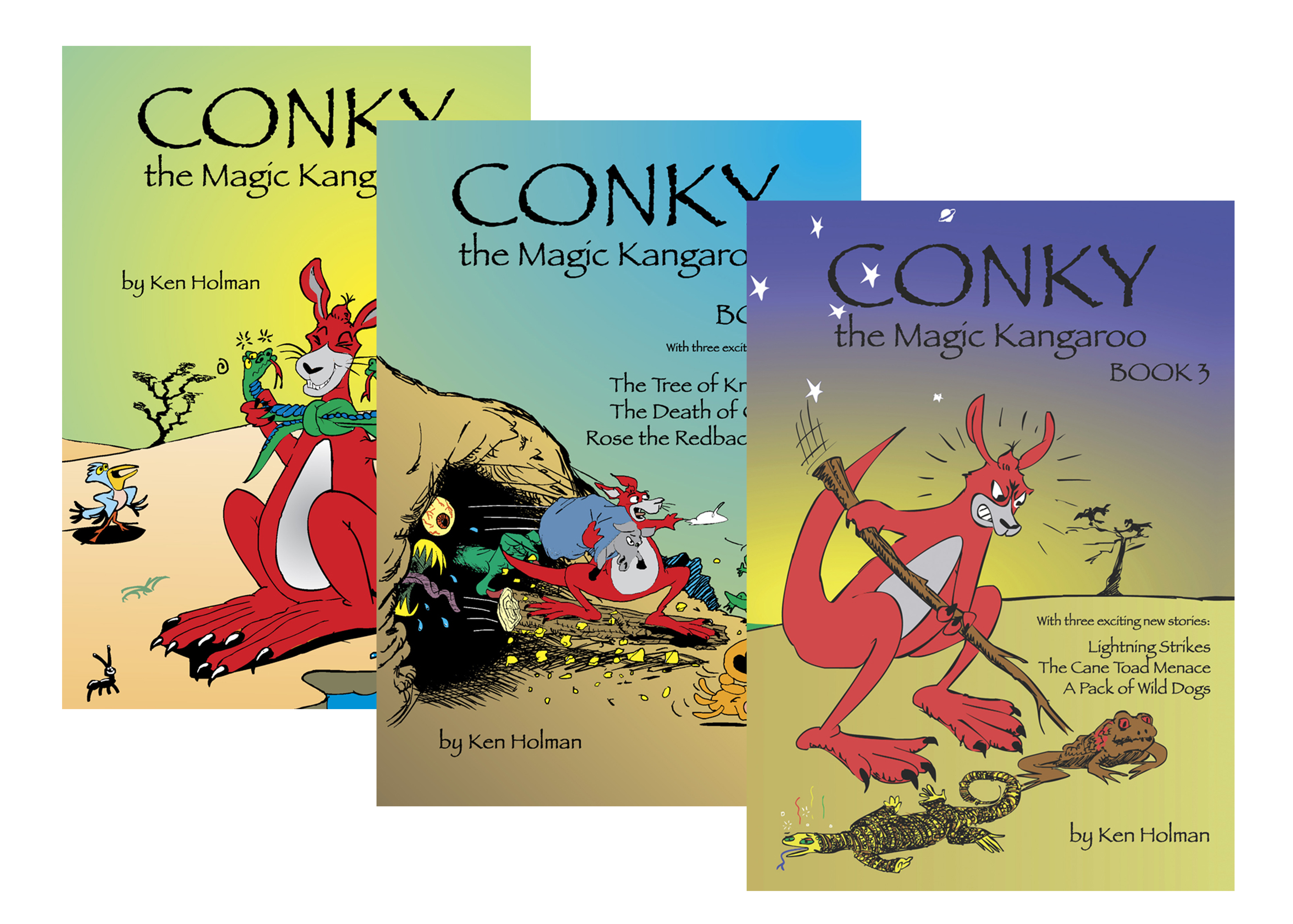 Combination of any 3 Conky Books
