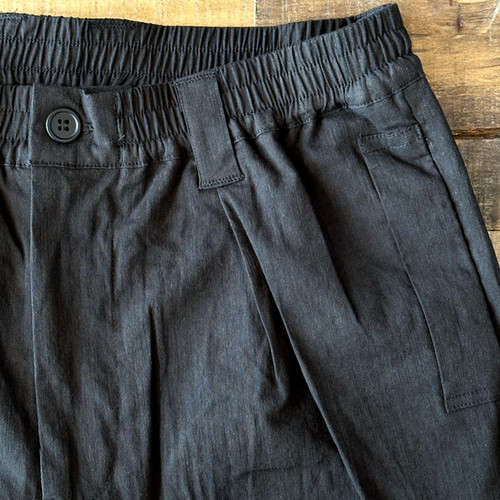 Cloveru COMFORT LINEN PANTS | BIZARRE GREEN