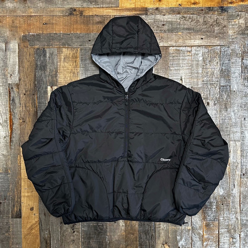 Cloveru® Reversible Urban Anorak JKT （Black / Gray） | BIZARRE GREEN