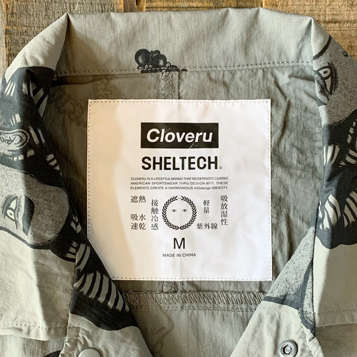 SHELTECH with Cloveru Urban 2way Shirt KANE WAHINE | BIZARRE GREEN 