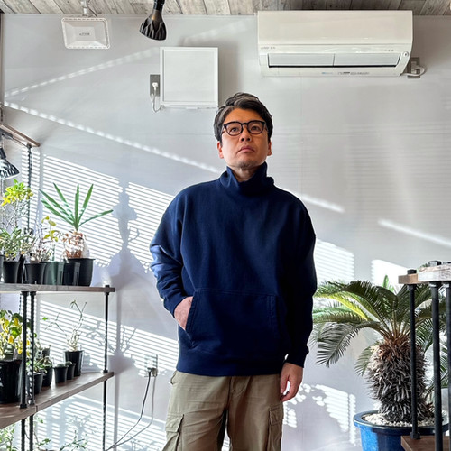 Cloveru® Wide Sweat 【MUJI TURTLE】※着用回数1回 Cloveru® Wide Sweat 【MUJI TURTLE】NAVY | BIZARRE GREEN
