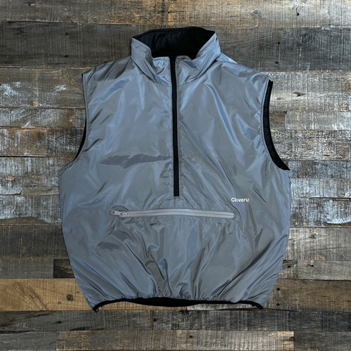 Cloveru® Urban Reversible Vest（Black / Gray） | BIZARRE GREEN