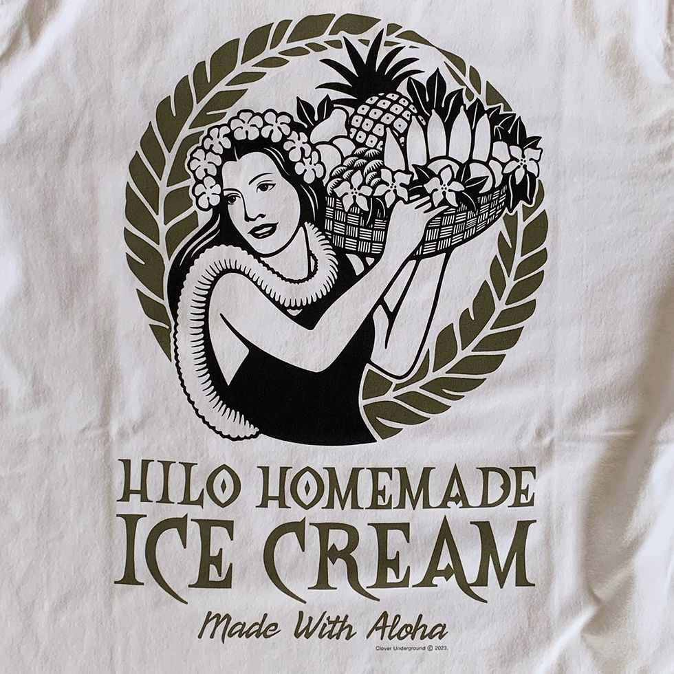 サムネイル： Cloveru TシャツHiro Home with Cloveru