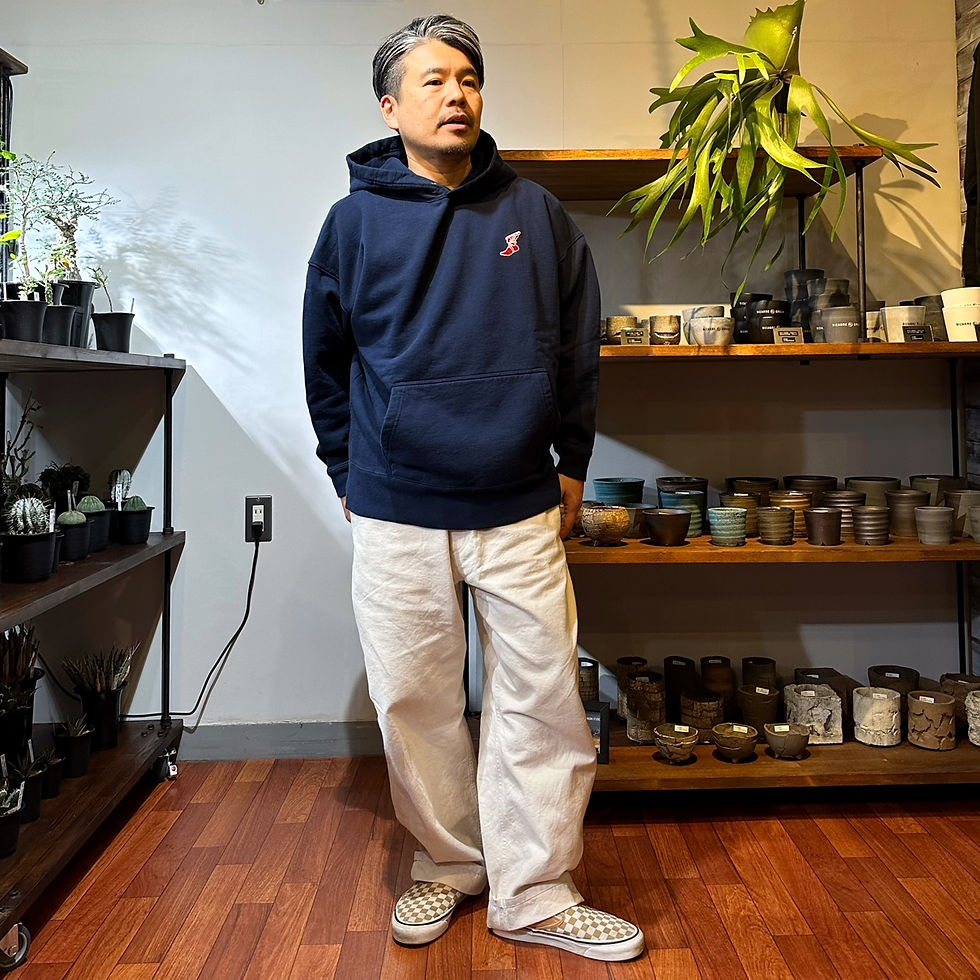 CLOVERU WIDE SWEAT WINGFOOT98 HOOD クローバル 【公式通販】