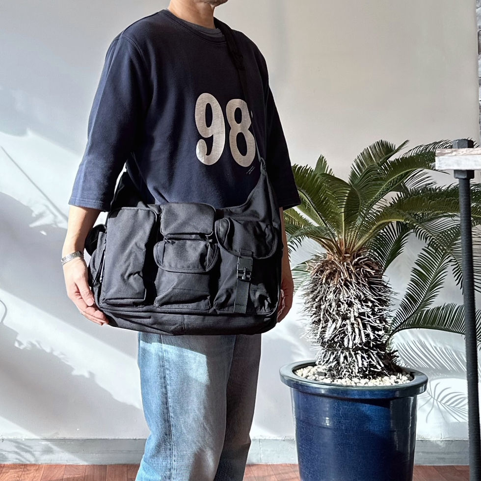サムネイル： BAICYCLON  MULTI POCKETS SHOULDER BAG(LARGE)  lot.BCL-86