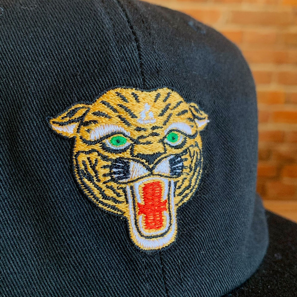 Cloveru 9TH ANNIV TIGER COTTON CAP 22 | BIZARRE GREEN