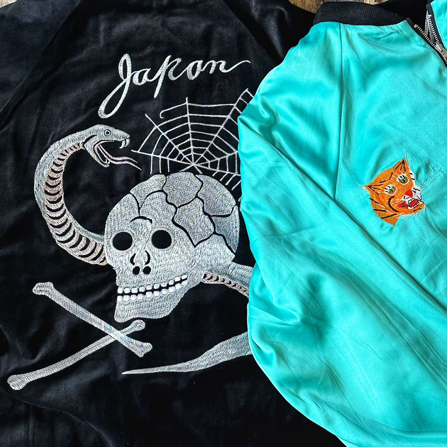 Cloveru® with Penneys【Skull &Tiger】Reversible JKT