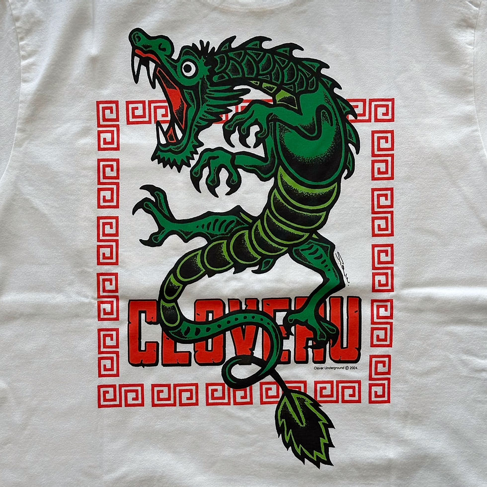 サムネイル： Cloveru Tシャツ DRAGON