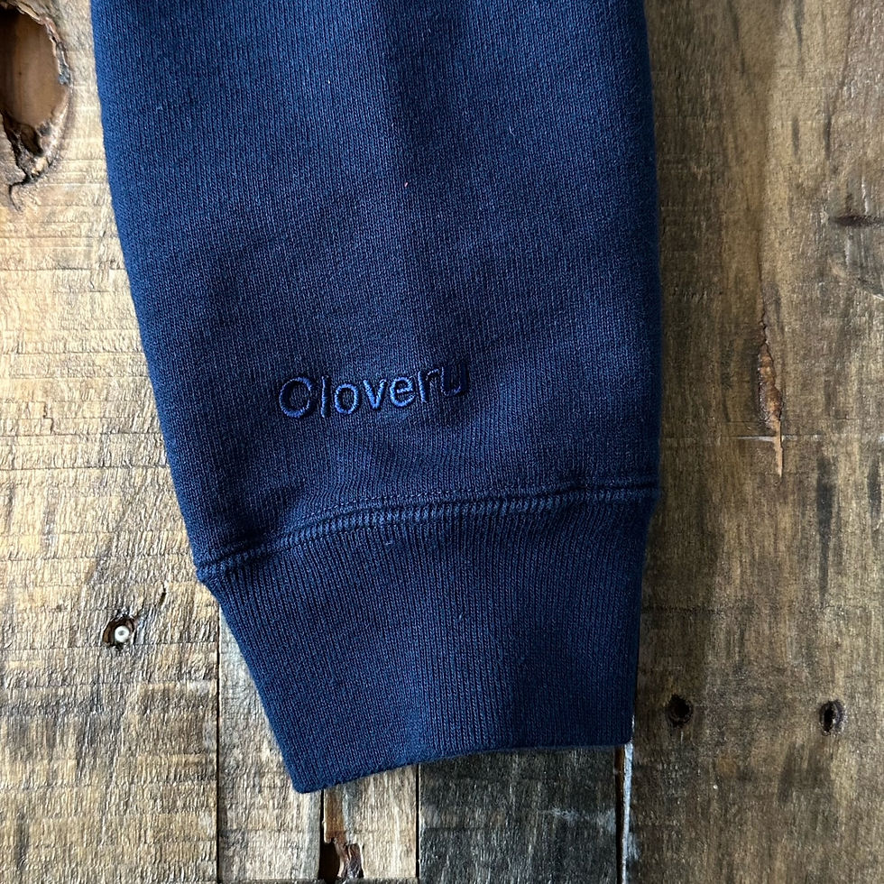 Cloveru Wide Sweat 【NAME CARD】 