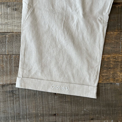 Cloveru COMFORT LINEN PANTS | BIZARRE GREEN