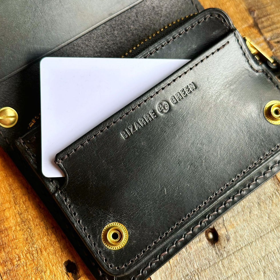 サムネイル： BIZARRE GREEN Short Trucker Wallet