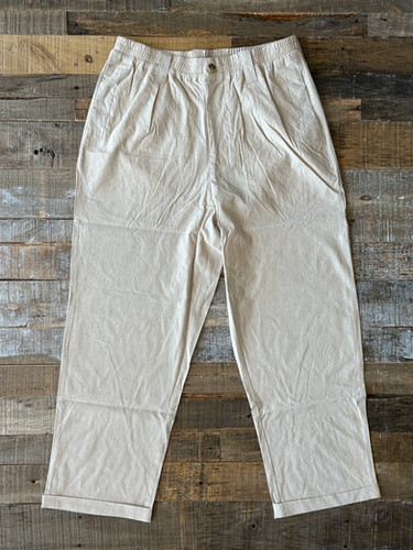 Cloveru COMFORT LINEN PANTS | BIZARRE GREEN