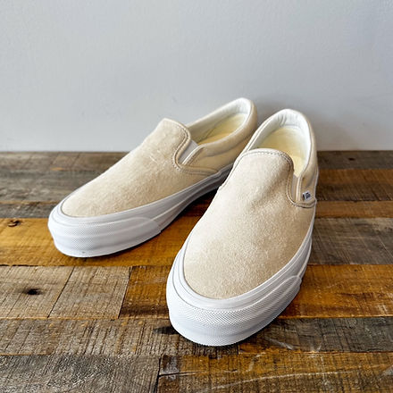 VANS PREMIUM Lx Classic Slip-On 98 (VN000D9PCHW） | BIZARRE GREEN