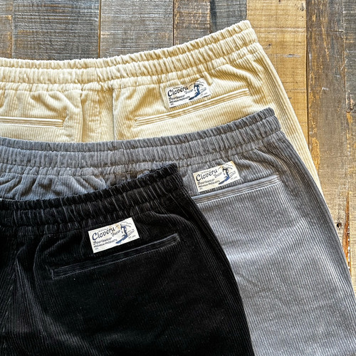 パンツ Cloveru Courduroy Urban Classic Shorts Courduroy Urban Classic Shorts. - BLACK - Cloveru Official