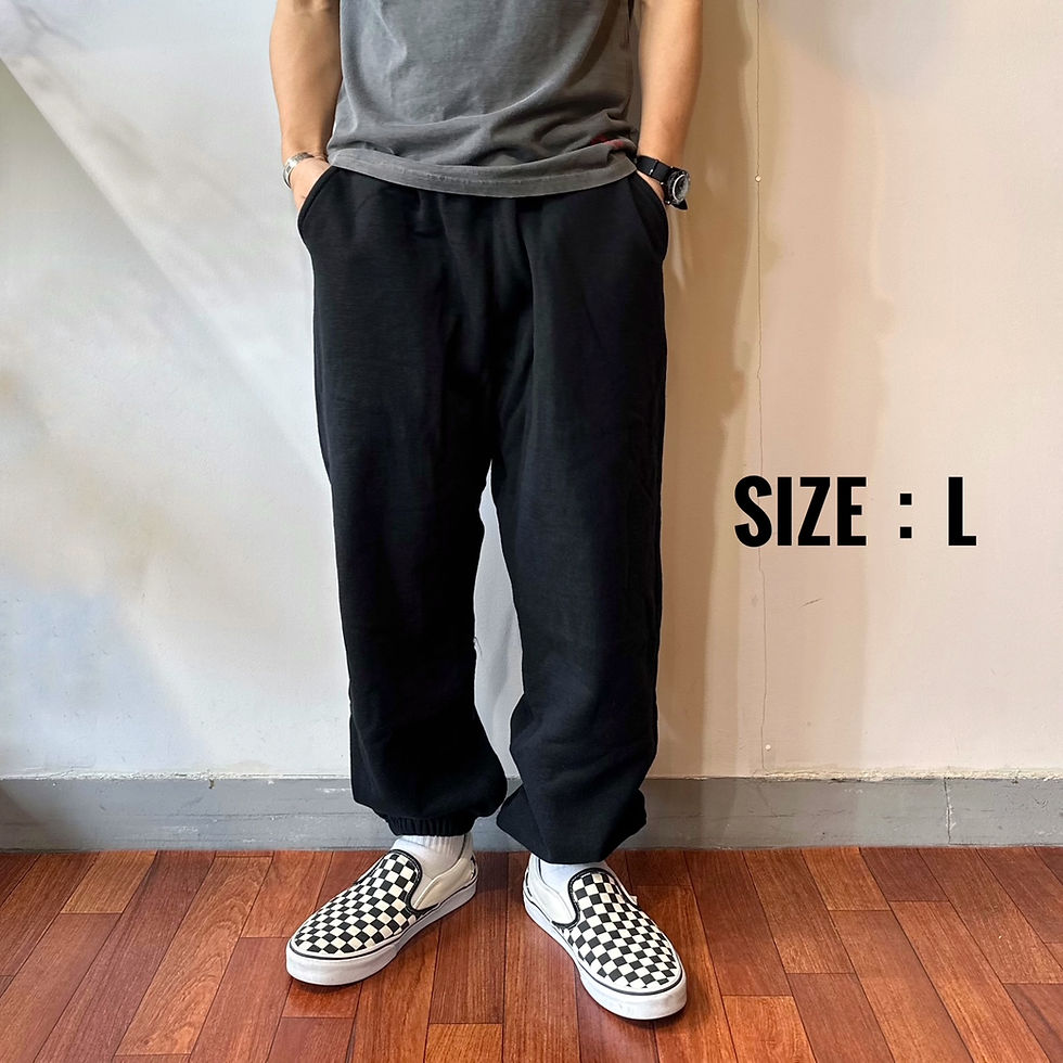 サムネイル： Cloveru® Standard Relax Simple Sweat Pants